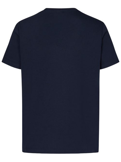 T-shirt da uomo girocollo, mezza manica in cotone con Pegaso tono su tono  ETRO | MRMA0002AJ262B0387